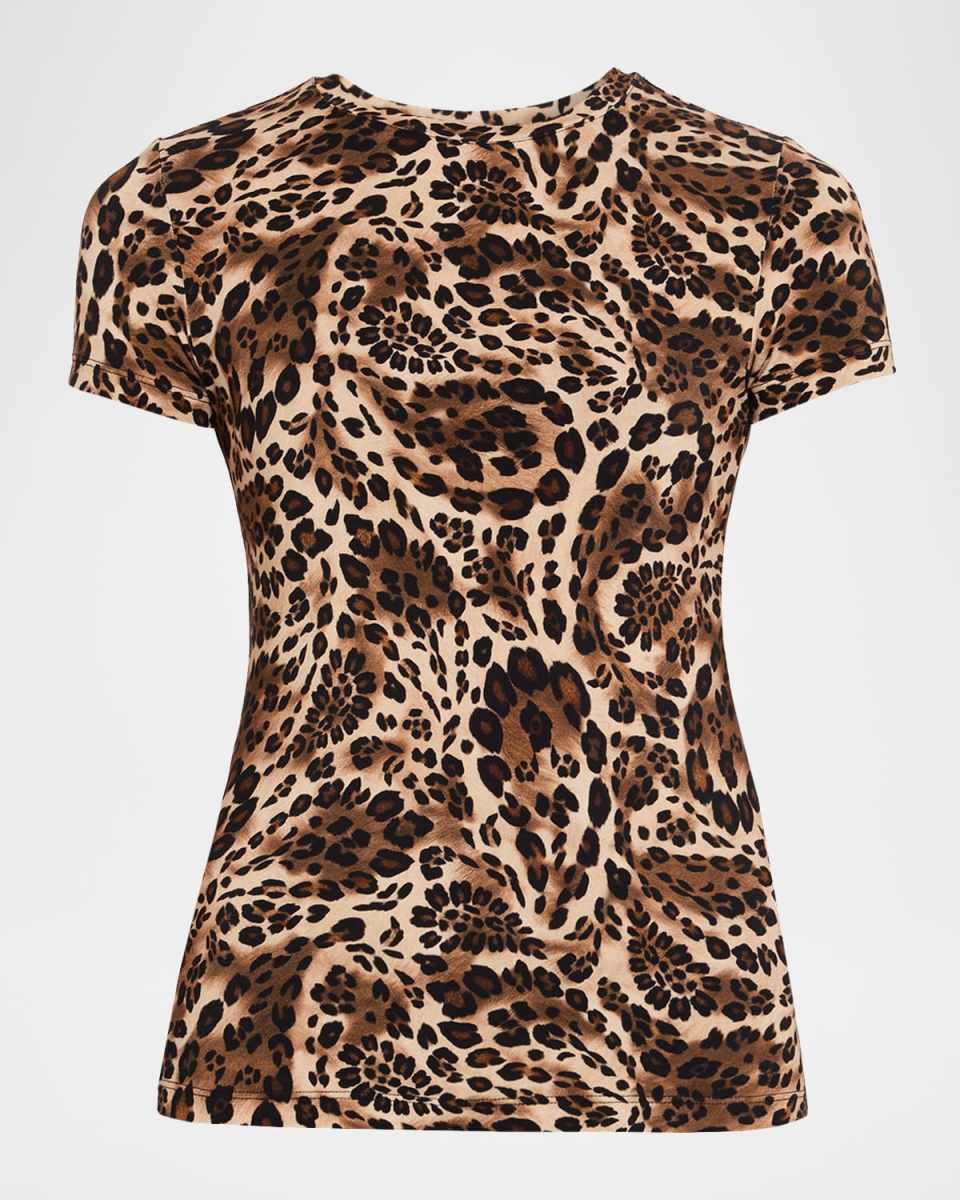 Ressi Short-Sleeve Leopard Paisley T